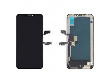 Дисплей для iPhone Xs Max + тачскрин черный с рамкой (Premium)