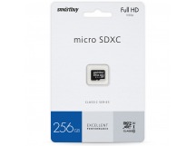 256Gb карта памяти Smartbuy microSD class 10 UHS-1