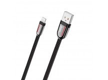 Кабель USB - Lightning HOCO U74 "Grand" (2.4А, 120см) черный