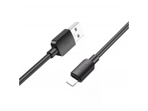 Кабель USB - Apple Lightning HOCO X96 "Hyper" (2.4А, 100см) черный