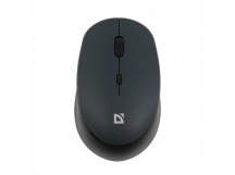 Мышь оптическая беспроводная Defender Auris MB-027 беззвучная (grey) (220011)