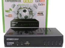 Цифровая ТВ приставка DVB-T2 OPENBOX GOLD G7 (Wi-Fi) + HD плеер