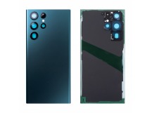 Задняя крышка для Samsung Galaxy S22 Ultra (S908B) Зеленый - Премиум