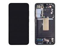 Дисплей для Samsung S911B Galaxy S23 в рамке + тачскрин (черный) 100%