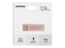 Флеш-накопитель USB 3.0 128GB Smart Buy M1 розовый металлик