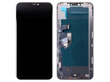 Дисплей для iPhone Xs Max в сборе с тачскрином Черный (Hard OLED) - Стандарт