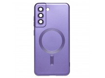 Чехол-накладка - SM020 Matte SafeMag для "Samsung Galaxy S21 FE" (purple) (219550)
