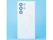 Чехол-накладка - SM020 Matte SafeMag для "Samsung Galaxy S22 Ultra" (white) (219545)