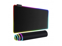 Коврик для мыши черный GMS-WT-5 с RGB подсветкой (300*800*3мм)