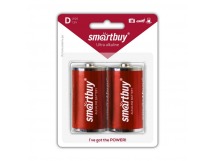 Батарейка Smartbuy LR20/2B алкалиновый (цена за 1 шт. блистер 2шт)