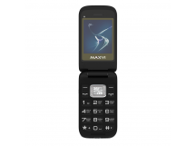 Мобильный телефон Maxvi E5 Black раскладушка (2,4"/1,3МП/1500mAh)