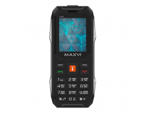 Мобильный телефон MAXVI T100 Black (1,77"/без камеры/IP54/1500mAh)
