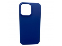 Чехол iPhone 14 Silicone Case Full (No Logo) №63 в упаковке Глубоководный Синий