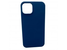 Чехол iPhone 14 Silicone Case Full (No Logo) №74 в упаковке Голубое Перо