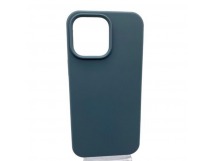 Чехол iPhone 14 Pro Max Silicone Case Full (No Logo) №72 в упаковке Бабушка Грей