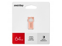 Флеш-накопитель USB 64GB Smart Buy MC5 Kitty розовый