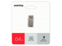 Флеш-накопитель USB 64GB Smart Buy MU30 металл