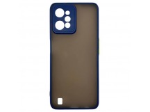 Чехол Realme C31 (2022) Противоударный Матовый Темно-Синий