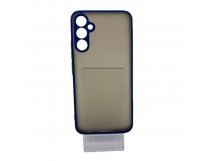 Чехол Samsung A24 (2023) Противоударный Матовый Темно-Синий