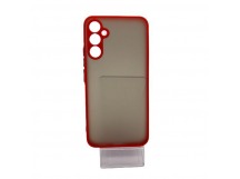 Чехол Samsung A34 5G (2023) Противоударный Матовый Красный