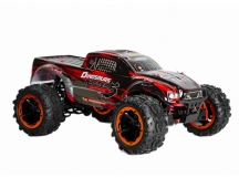 Радиоуправляемый монстр Remo Hobby Dinosaurs Master Brushless UPGRADE (красный) 4WD 2.4G 1/8 RTR