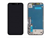 Дисплей для iPhone XR + тачскрин черный с рамкой (In-Cell GX)