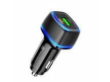 Автомобильное зарядное устройство USB/Type-C BC CC119 (20W, QC3.0, PD, 1Type-C, 1USB) Черный