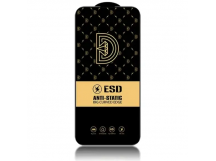 Защитное стекло iPhone X/XS/11 Pro (Golden Diamond ESD 0.4mm) тех упаковка Черное