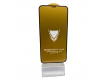 Защитное стекло iPhone XR/11 (Golden Armor) тех упаковка Черное