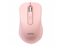 Мышь оптическая беспроводная Smart Buy SBM-282AG-N 282AG беззвучная (pink) (220936)
