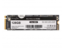 SSD M.2 накопитель Vixion 128Gb One SM2, PCI-E 3.x x4, SMI2263XT, R:1100MB/S, W:900MB/S