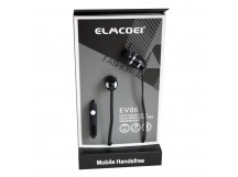 Наушники капельки Elmcoei EV86 (black) с микрофоном
