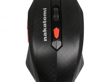 Nakatomi Navigator - Bluetooth + RF 2.4G  опт. мышь, 6 кнопок + ролик, USB, черная
