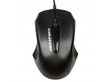 Мышь Nakatomi Navigator - опт. мышка, 3 кнопки + ролик, USB, черная