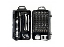 Набор инструментов 115 в 1 (магнитная отвертка 98 насадок, пинцет, лопатка, присоска)