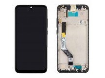 Дисплей для Xiaomi Redmi Note 7/Note 7S в рамке + тачскрин (черный) 100%