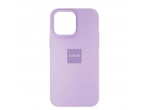 Чехол для iPhone 14 Plus Silicone Case,Magsafe с анимацией, фиолетовый