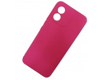 Чехол силиконовый Honor X5 Silicone Cover Nano фуксия