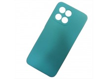 Чехол силиконовый Honor X6 Soft Touch матовый бирюзовый