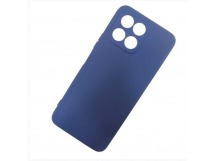Чехол силиконовый Honor X6 Soft Touch матовый темно-синий