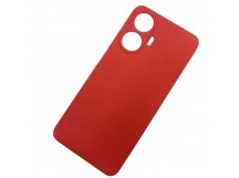 Чехол силиконовый Realme C55 Silicone Cover Nano 2mm красный