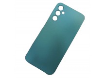 Чехол силиконовый Samsung A14 Silicone Cover Nano бирюзовый