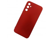 Чехол силиконовый Samsung A34 Silicone Cover Nano 2mm красный