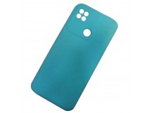 Чехол силиконовый Xiaomi Redmi 10A Soft Touch матовый бирюзовый