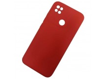 Чехол силиконовый Xiaomi Redmi 10A Soft Touch матовый красный