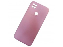 Чехол силиконовый Xiaomi Redmi 10A Soft Touch матовый розовый