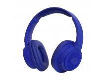 Наушники полноразмерные Bluetooth KARLER BASS MF-E10BT синие