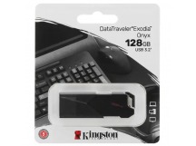 Флеш-накопитель USB 3.2 128GB Kingston DataTravele Exodia Onyx  чёрный