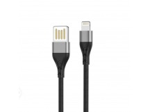 Кабель USB - Lightning XO NB188 (2.4A) Серый