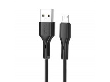 Кабель USB - MicroUSB XO NB230 (2.4A) Черный